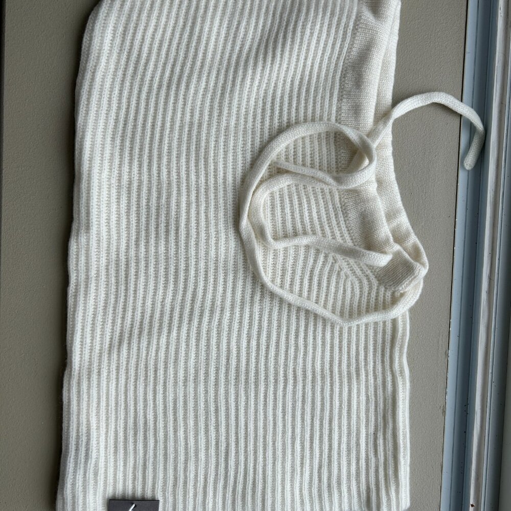 100% Cashmere Balaclava -  Snood / hood-hat and neck warmer